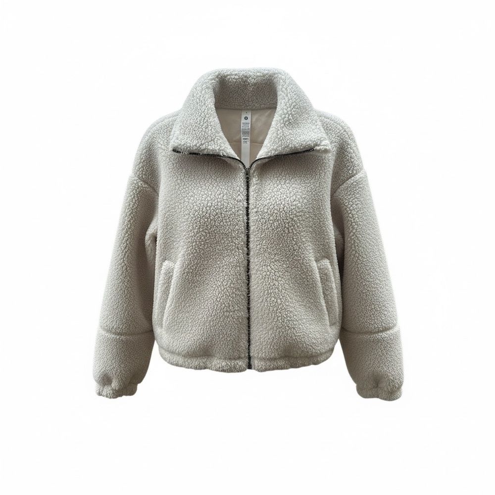 lululemon athletica Cream Teddy Jacket